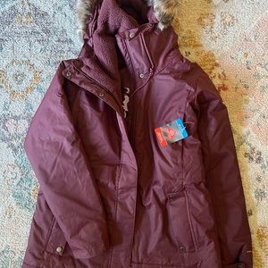 Columbia Womens Suttle Mountain II Insulated Jacket Malbec